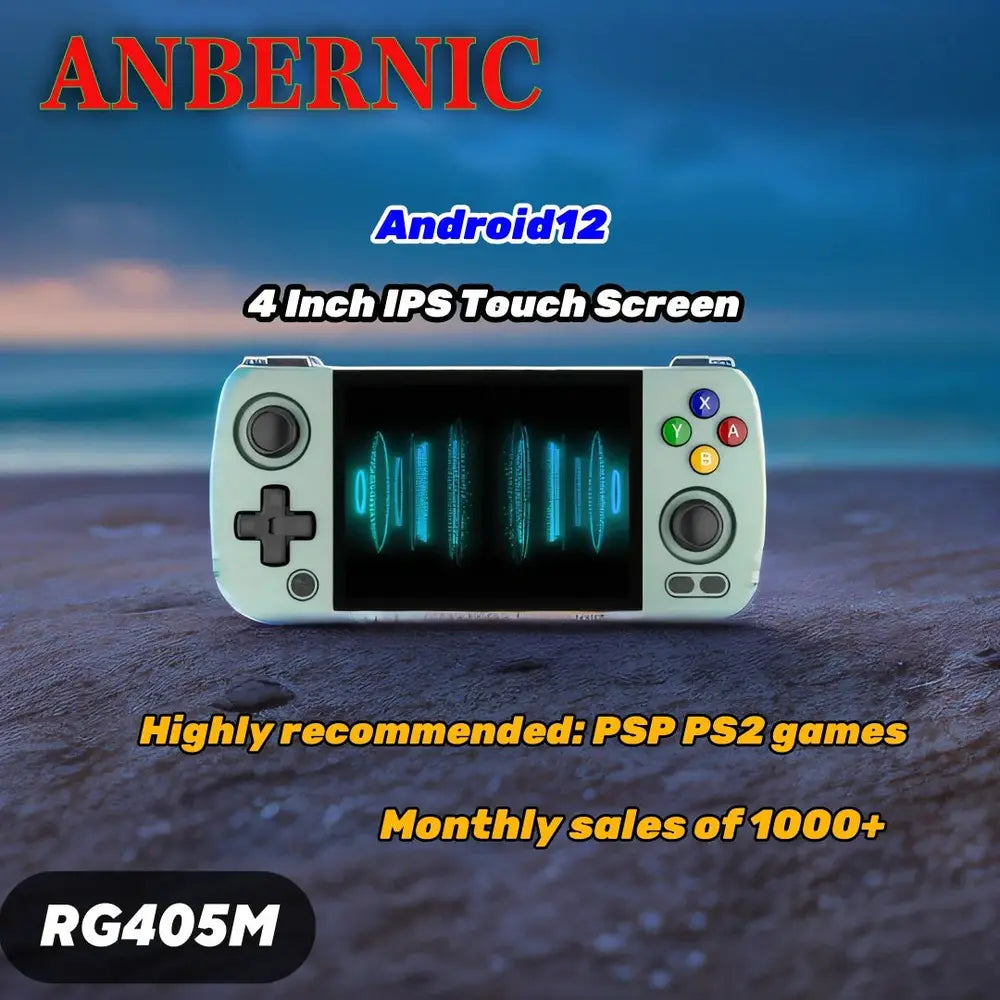 ANBERNIC RG405M Metal Handheld Game Console Android 12