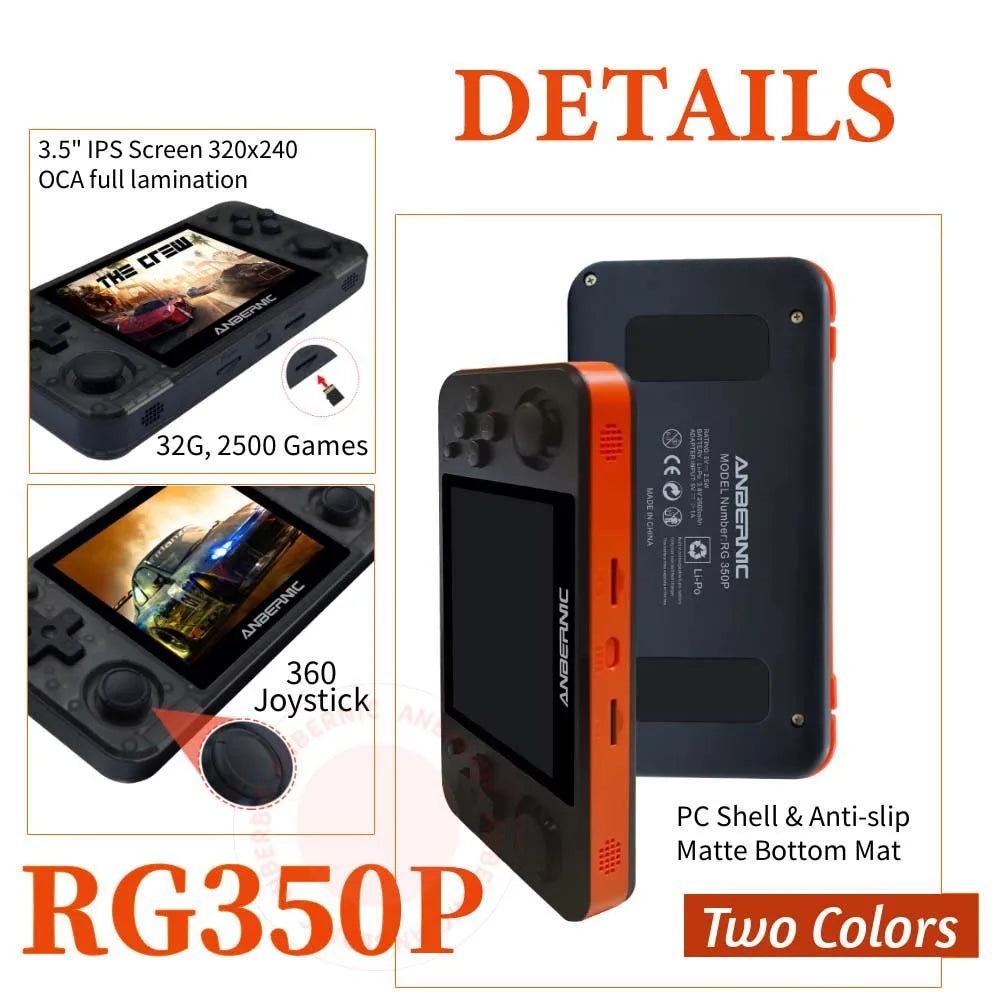 Anbernic RG350P Handheld Game Console