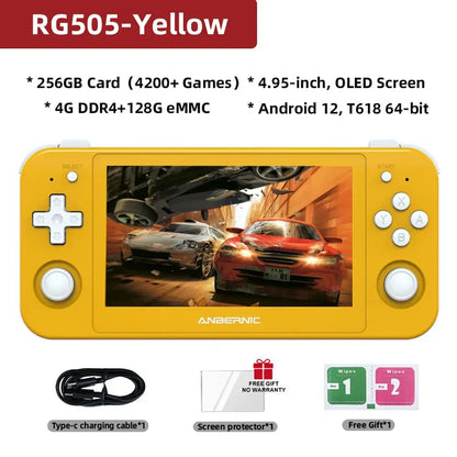 ANBERNIC RG505 Retro Handheld Game Console  OLED